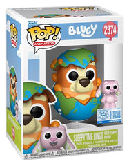 Bluey POP! & Buddy Vinyl Figure Sleepytime Bingo with Floppy Bunny 9 cm 0889698940566