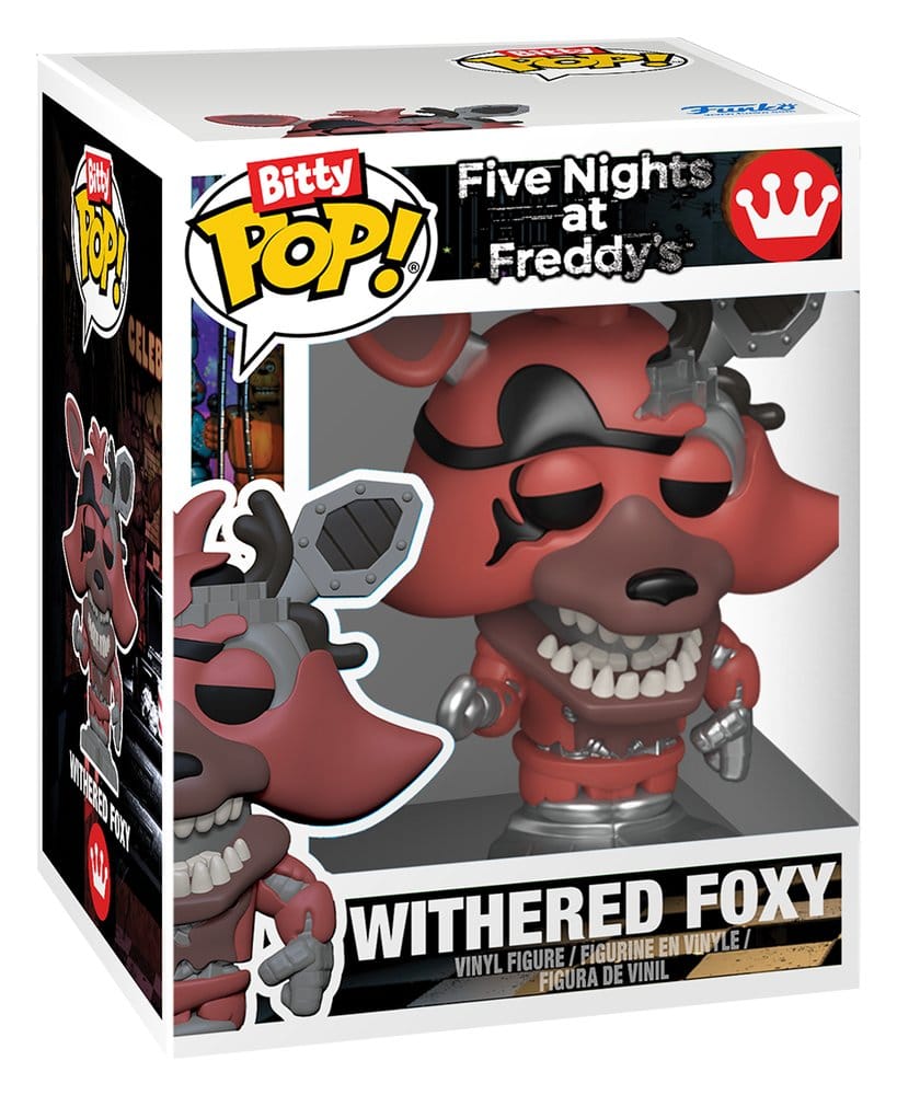 Five Nights at Freddy's Bitty POP! Vinyl Figure 2-Pack Withered Foxy & Marionette 2 cm 0889698940818