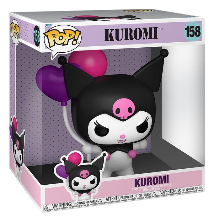 Hello Kitty Super Sized Jumbo POP! Vinyl Figure Kuromi 25 cm 0889698940870