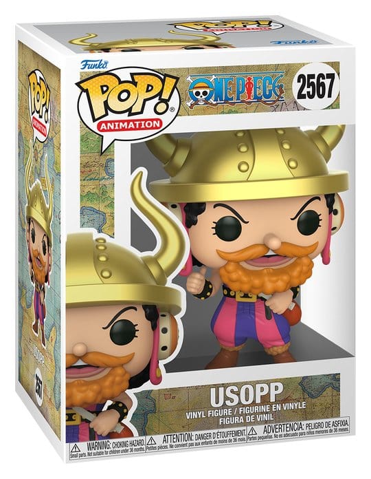 One Piece POP! Vinyl Animation Figure Usopp 9 cm  0889698941518