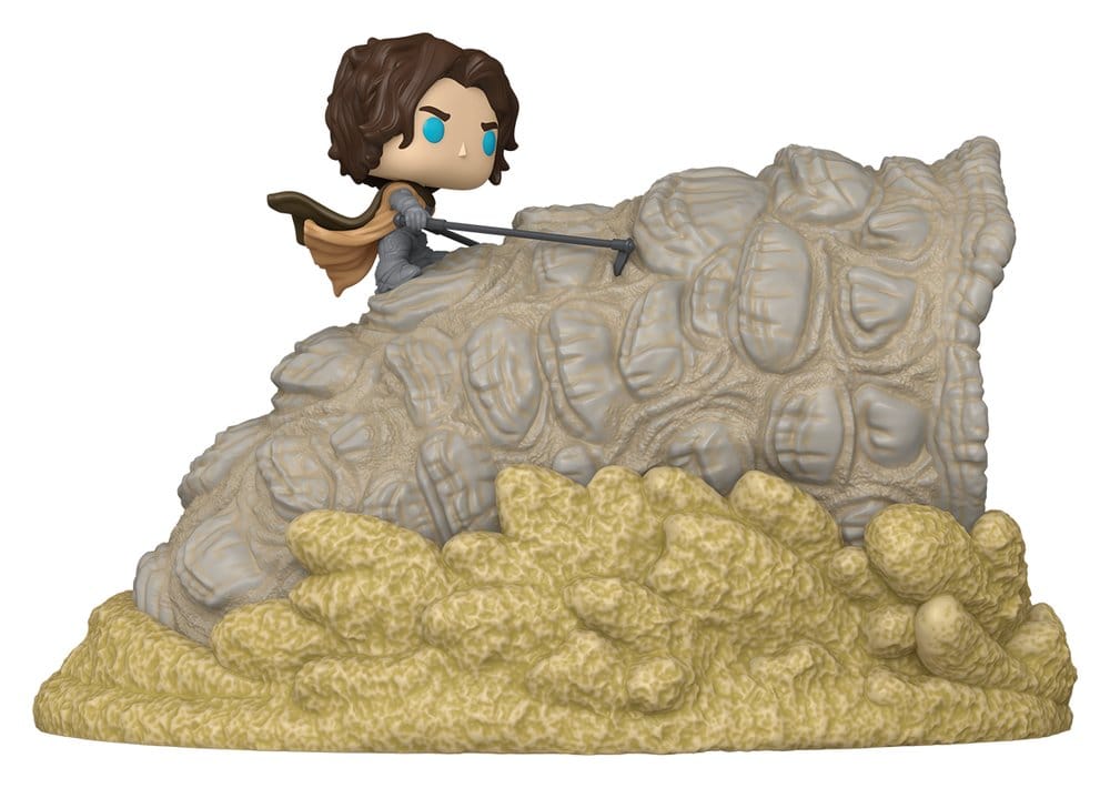 Dune: Part Three POP! Moment Vinyl Figures Paul Atreides with Sandworm 9 cm 0889698941655