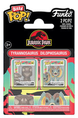 Jurassic Park Bitty POP! Vinyl Figure 2-Pack Tyrannosaurus Fossil & Dilophosaurus 2 cm 0889698941983