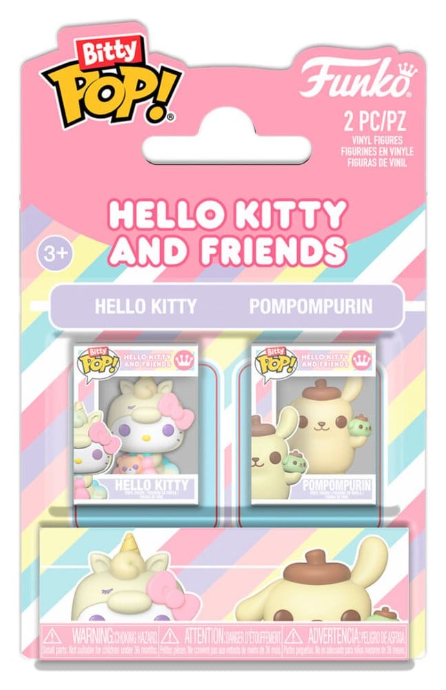 Sanrio Bitty POP! Vinyl Figures 2-Pack HK & PomPom 2 cm 0889698942126