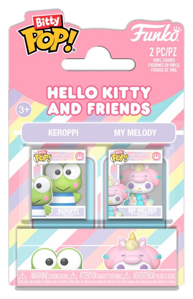 Sanrio Bitty POP! Vinyl Figures 2-Pack K & MM 2 cm 0889698942133