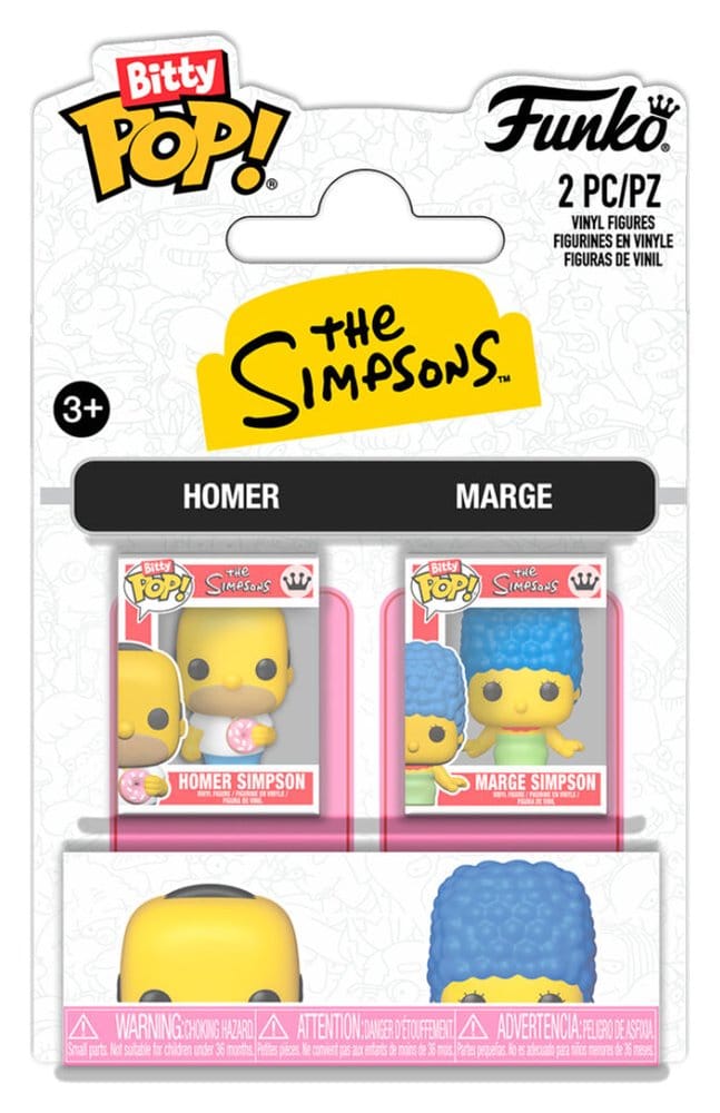 Simpsons Bitty POP! Vinyl Figures 2-Pack H & M 2 cm 0889698942171