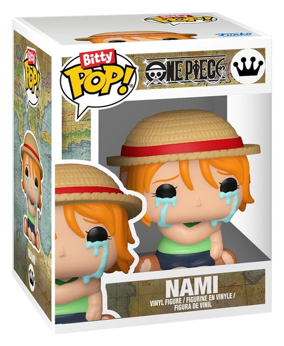 One Piece Bitty POP! Vinyl Figures 2-Pack Monkey D. Luffy & Nami 2 cm 0889698942201