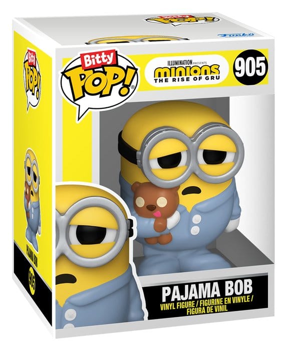 Minions Bitty POP! Vinyl Figures 2-Pack Pajama Bob & Tourist Dave 2 cm 0889698942232