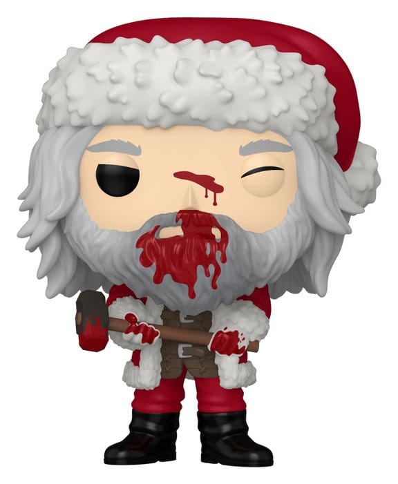 Violent Night POP! Movies Vinyl Figure Santa Claus 9 cm 0889698943215
