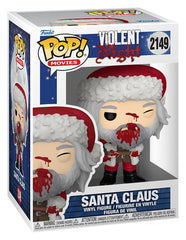 Violent Night POP! Movies Vinyl Figure Santa Claus 9 cm 0889698943215