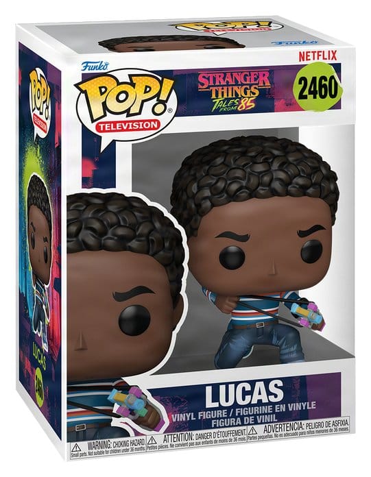 Stranger Things: Tales from '86 POP! Animation Vinyl Figure Lucas 9 cm 0889698943482