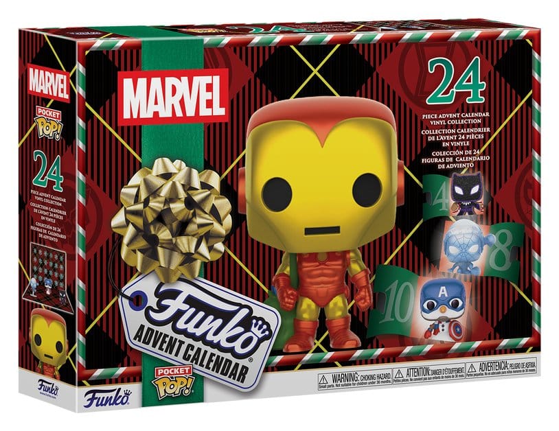 Marvel Pocket POP! 24 Day Countdown Advent Calendar 0889698943550
