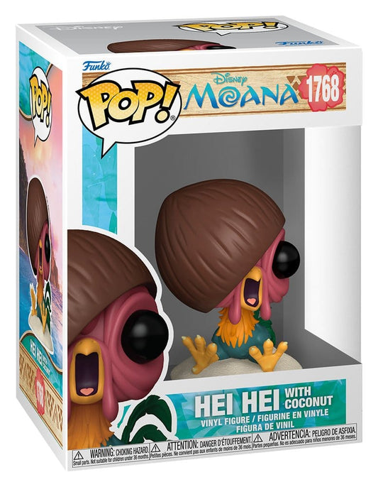Moana POP! & Buddy Vinyl Figure Hei Hei w/Coconut 9 cm  0889698944120