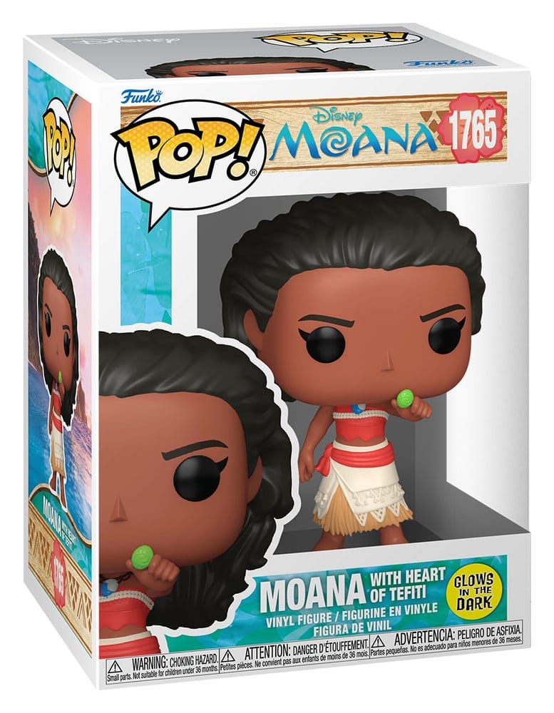 Moana POP! & Buddy Vinyl Figure Moana w/Water(GW) 9 cm 0889698944137