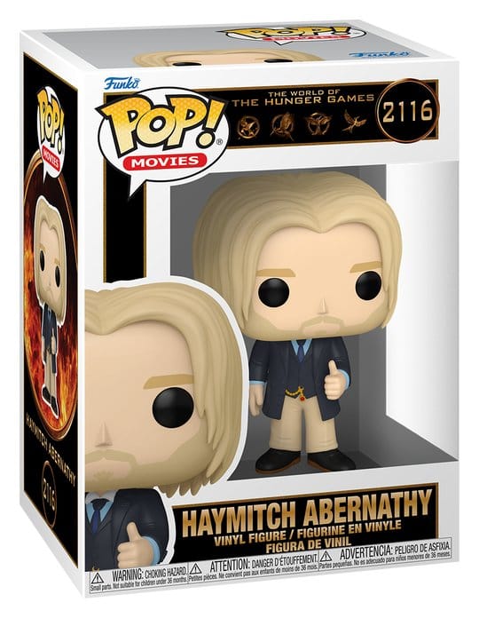 The Hunger Games POP! Movies Vinyl Figure Haymitch Abernathy 9 cm 0889698946834