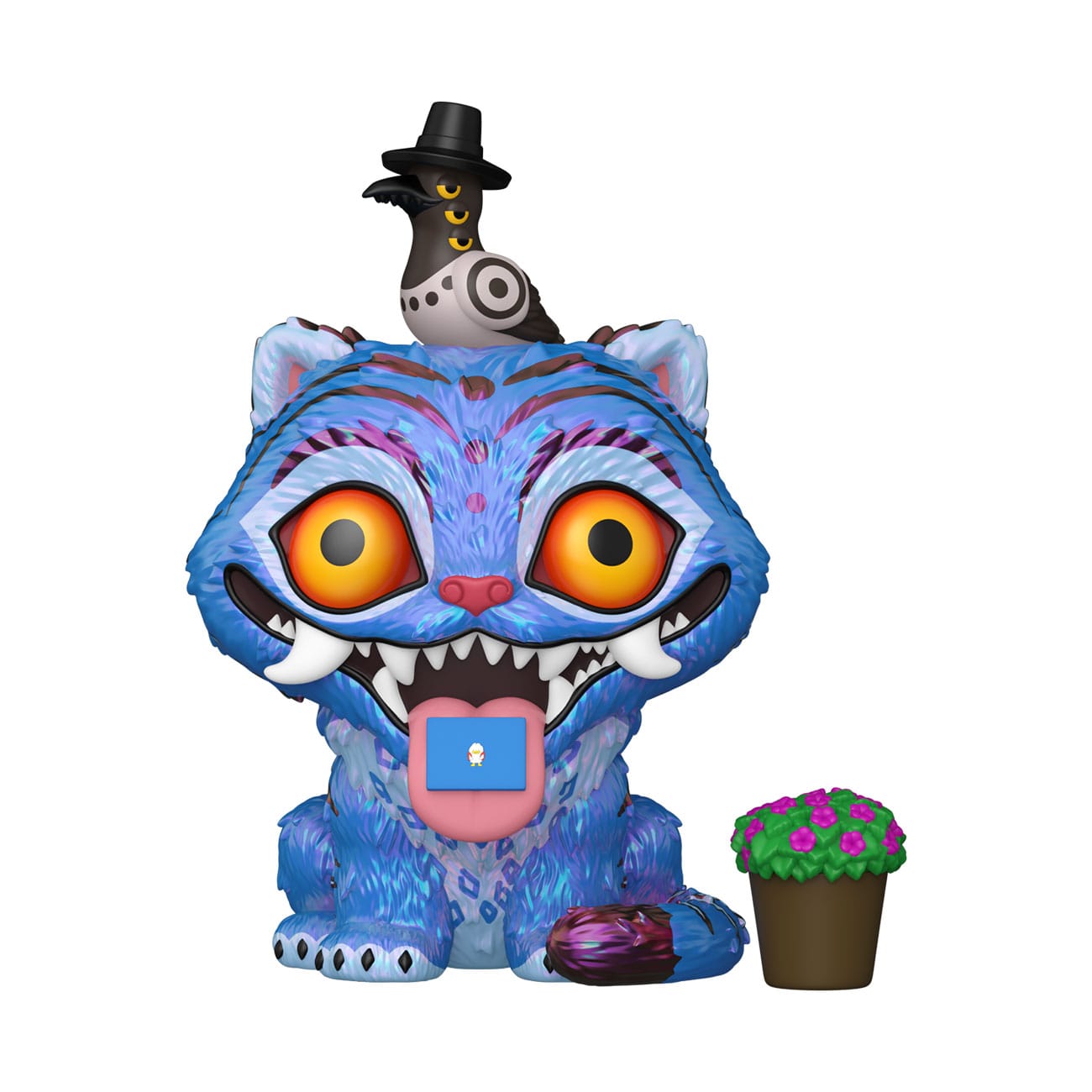 KPop Demon Hunters POP! Animation Vinyl Figure Tiger w/Bird 9 cm 0889698946933