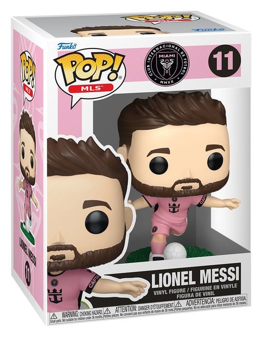 EFL POP! MLS Vinyl Figure Inter Miami CF - Lionel Messi (Pink) 9 cm 0889698946971