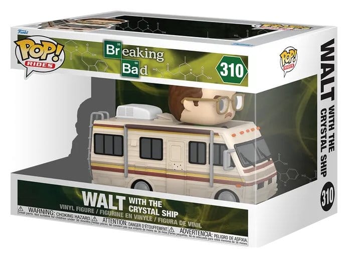 Breaking Bad POP! Rides Deluxe Vinyl Walt/RV 9 cm 0889698947251