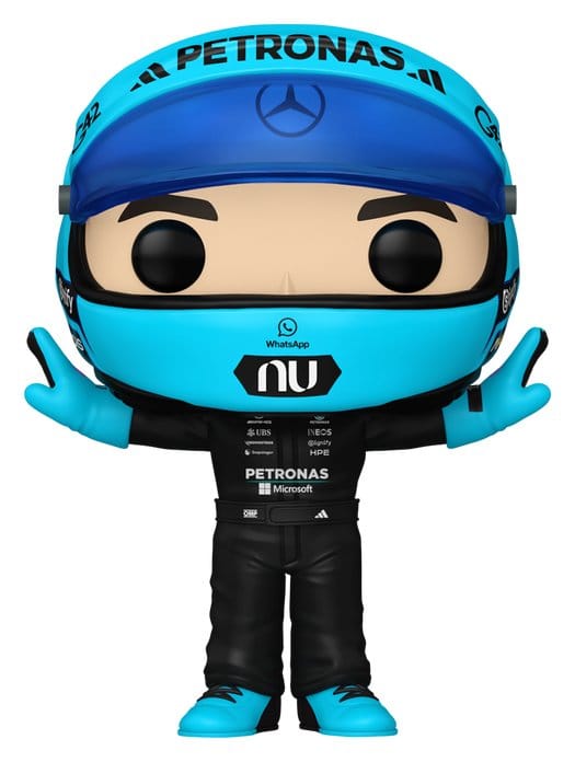 Formular 1 POP! Racing Vinyl Figure Mercedes Benz - George Russell (T-Pose) 9 cm 0889698947510
