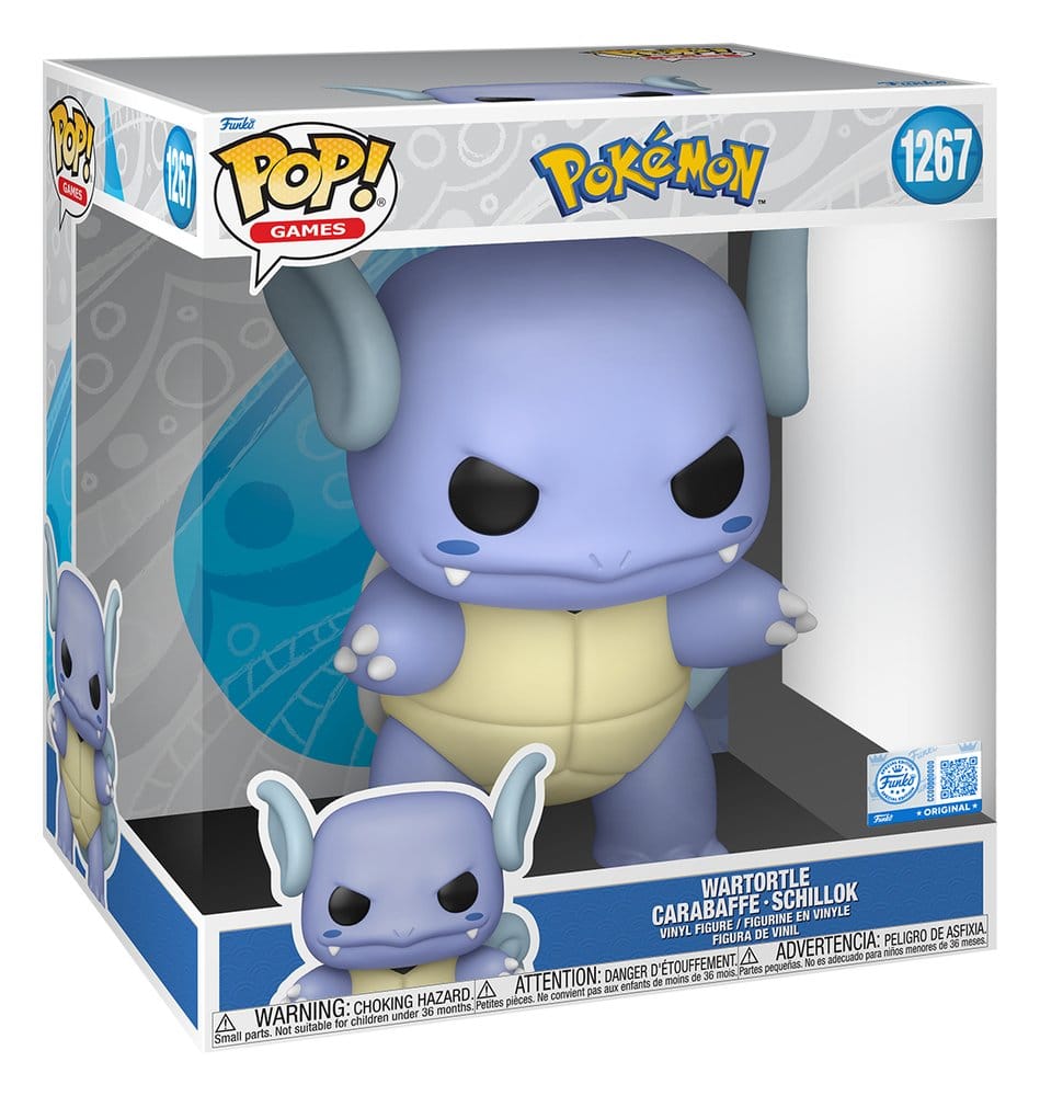 Pokemon Super Sized Jumbo POP! Vinyl Figure Wartortle 25 cm  0889698947756
