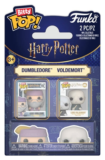 Harry Potter Bitty POP! Vinyl Figure 2-Pack Dumbledore/Voldemort 2 cm 0889698947831