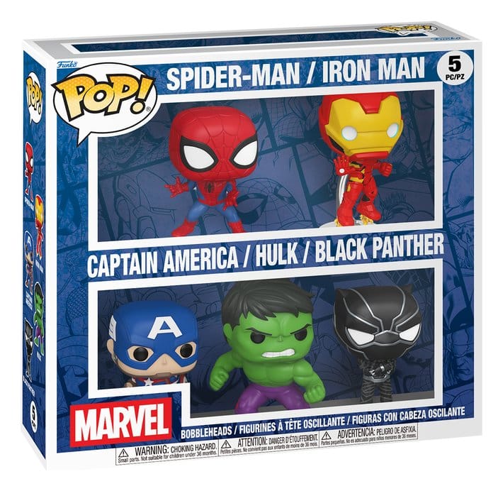 Marvel POP! Vinyl Figure 5-Pack Black Friday Bundle 9 cm 0889698947985