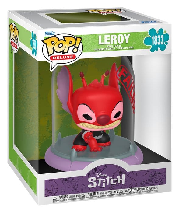 Lilo & Stitch POP! Deluxe Vinyl Figure Leroy 15 cm 0889698948555