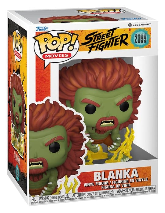 Street Fighter (2026) POP! Movies Vinyl Figure Blanka 9 cm 0889698948654
