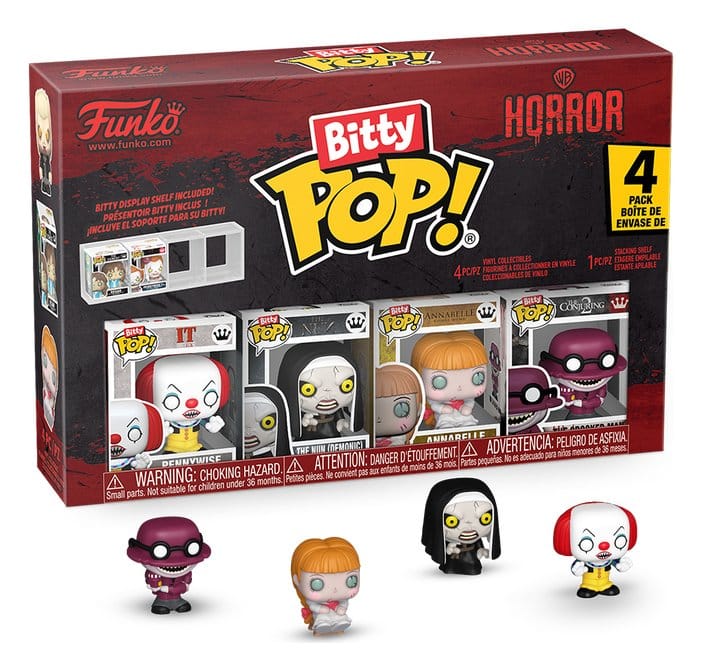 IT Bitty POP! Vinyl Figure 4-Pack Pennywise 2,5 cm 0889698951180