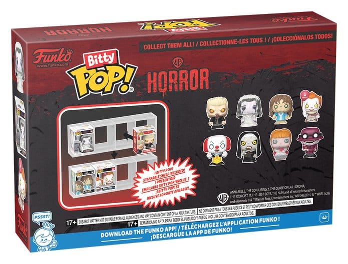 IT Bitty POP! Vinyl Figure 4-Pack Pennywise 2,5 cm 0889698951180