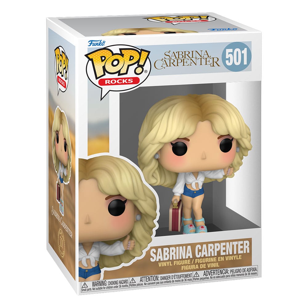 Sabrina Carpenter POP! Rocks Vinyl Figure Manchild 9 cm 0889698952484