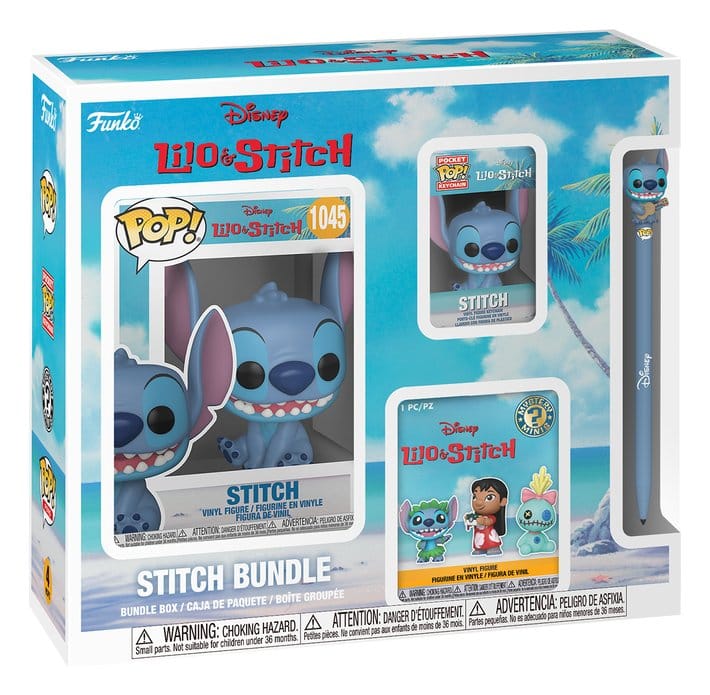 Lilo & Stitch POP! Vinyl Figure 4-Pack Stitch Black Friday Bundle 9 cm 0889698953962