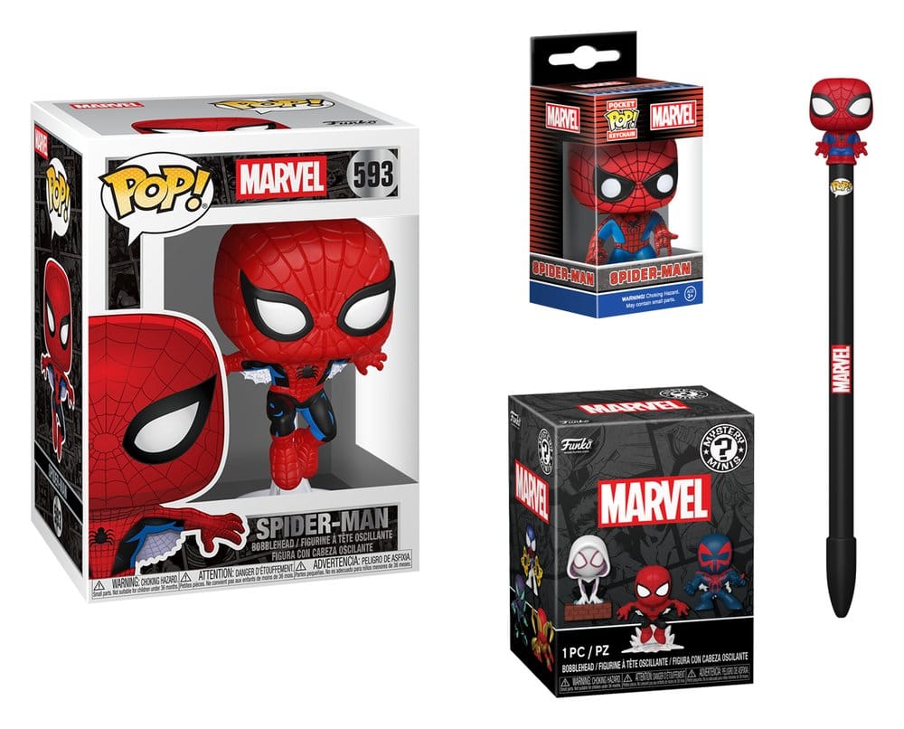 Marvel POP! Vinyl Figures POP! Vinyl Figure 5-Pack Spider-Man Black Friday Bundle 9 cm 0889698953993