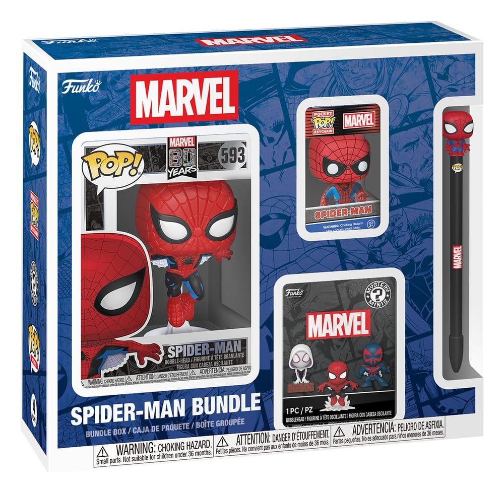 Marvel POP! Vinyl Figures POP! Vinyl Figure 5-Pack Spider-Man Black Friday Bundle 9 cm 0889698953993