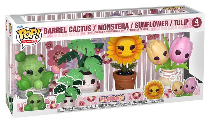 Flora POP! Vinyl Figures Flora Black Friday 4PK 9 cm  0889698956444