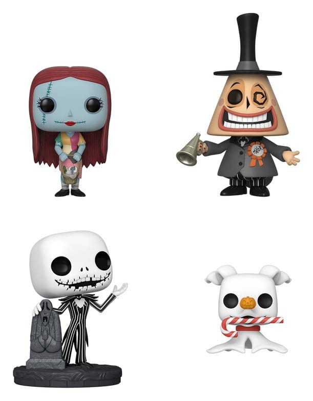 The Nightmare Before Christmas POP! Disney Vinyl Figures 4-Pack Black Friday Bundle 9 cm 0889698956598