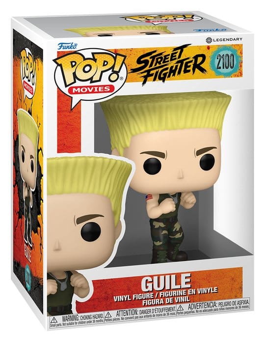 Street Fighter (2026) POP! Movies Vinyl Figure Guile 9 cm 0889698956956
