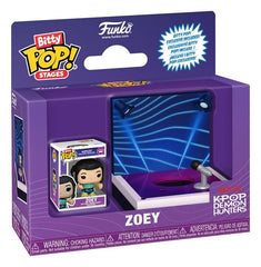 KPop Demon Hunters Bitty POP! Stages Vinyl Figure Zoey 2,5 cm 0889698957236