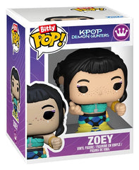 KPop Demon Hunters Bitty POP! Stages Vinyl Figure Zoey 2,5 cm 0889698957236