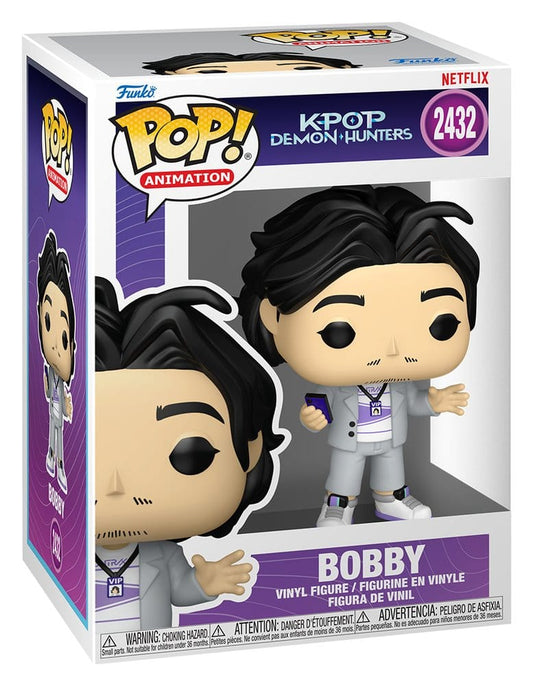 KPop Demon Hunters POP! Animation Vinyl Figure Bobby 9 cm 0889698958042