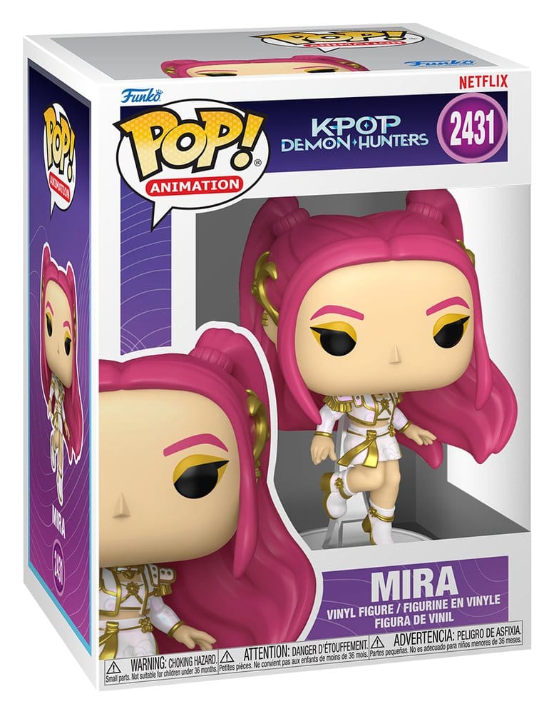 KPop Demon Hunters POP! Animation Vinyl Figure Mira 9 cm 0889698958059