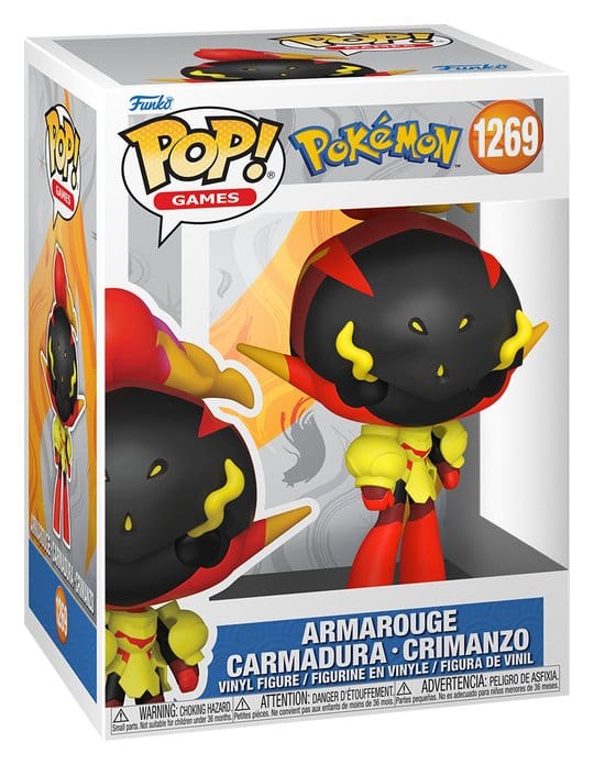 Pokémon POP! Games Vinyl Figure Armarouge 9 cm 0889698958455