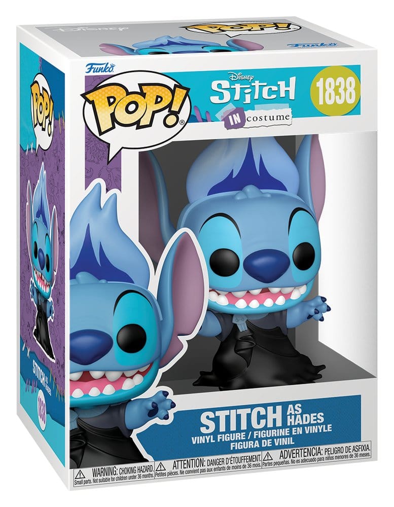 Lilo & Stitch POP! Disney Vinyl Figure Stitch as Hades 9 cm 0889698959452