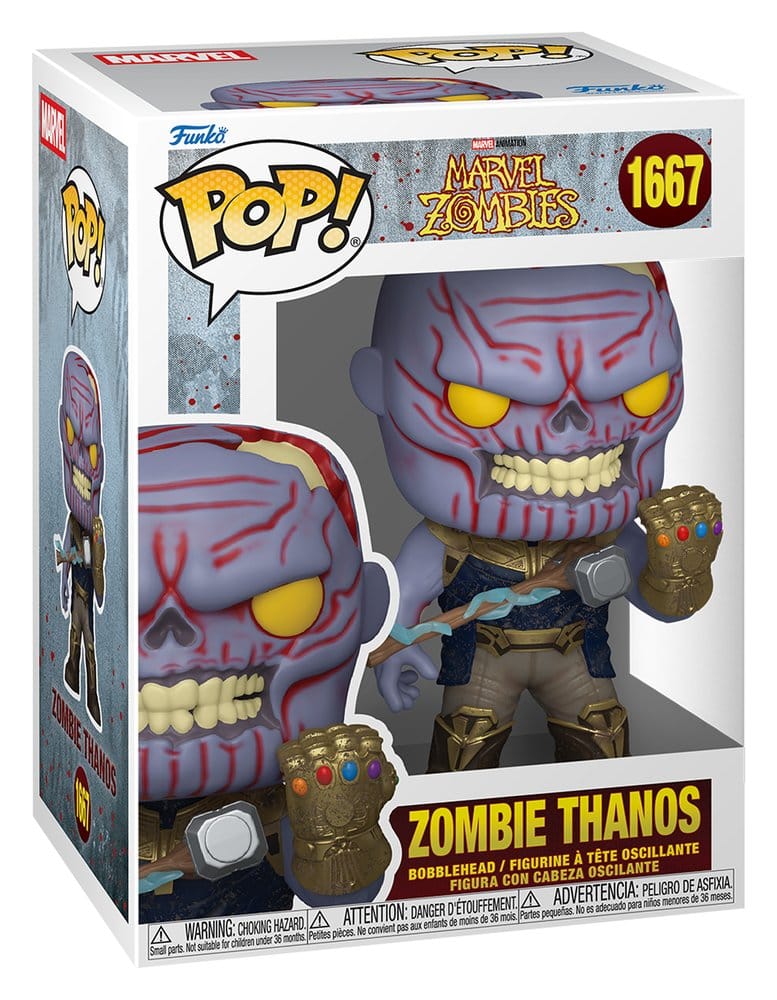 Marvel POP! Comics Vinyl Figure Zombie Thanos 9 cm 0889698963510
