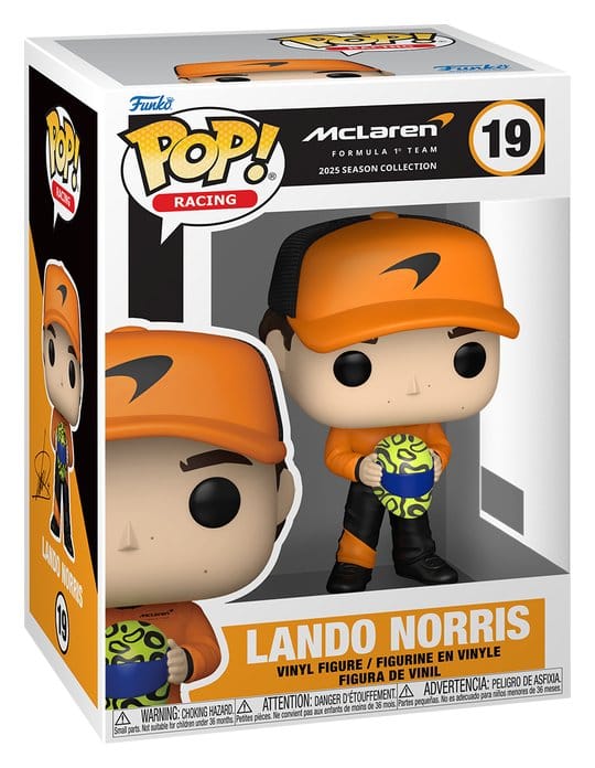 Formular 1 POP! Racing Vinyl Figure McLaren- Lando Norris 9 cm 0889698966658