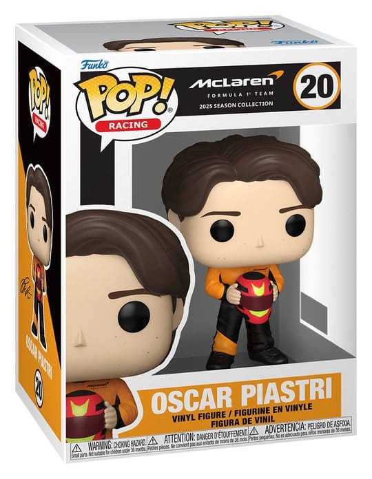 Formular 1 POP! Racing Vinyl Figure McLaren- Oscar Piastri 9 cm 0889698966665