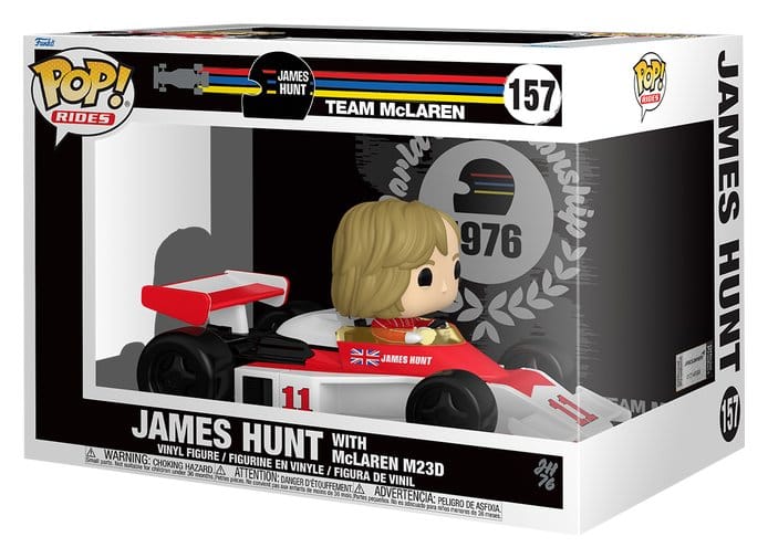 Formula 1 POP! Rides Super Deluxe Vinyl Figure McLaren- Hunt ('76) 15 cm 0889698966672