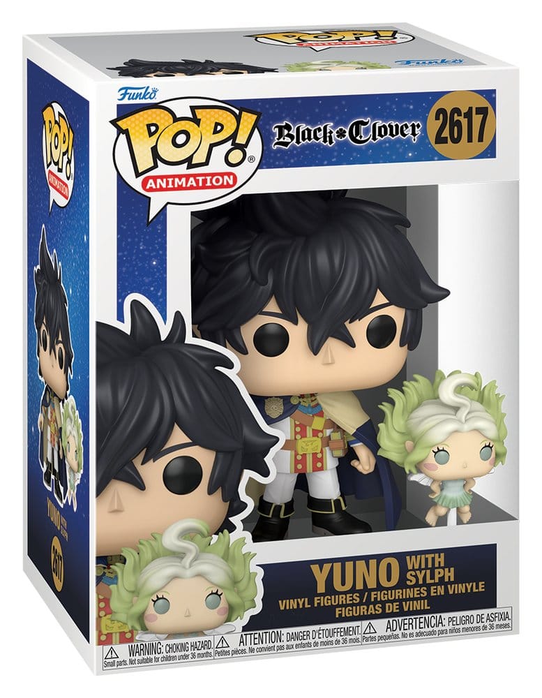 Black Clover POP! Animation Vinyl Figure Yuno 9 cm 0889698966962