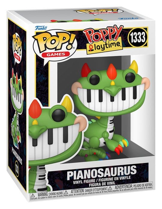 Poppy Playtime POP! Games Vinyl Figure Pianasaurus 9 cm 0889698969659