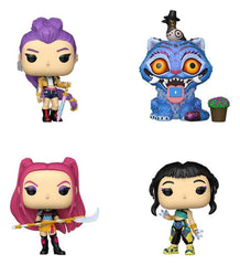 KPop Demon Hunters POP! Vinyl Figures 4-Pack KPOP DH 0889698975742