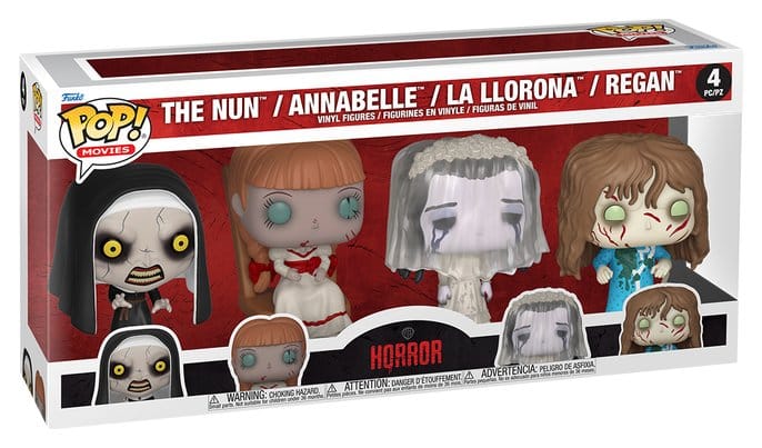 Warner Brothers POP! Vinyl Figures 4-Pack Horror  0889698975773